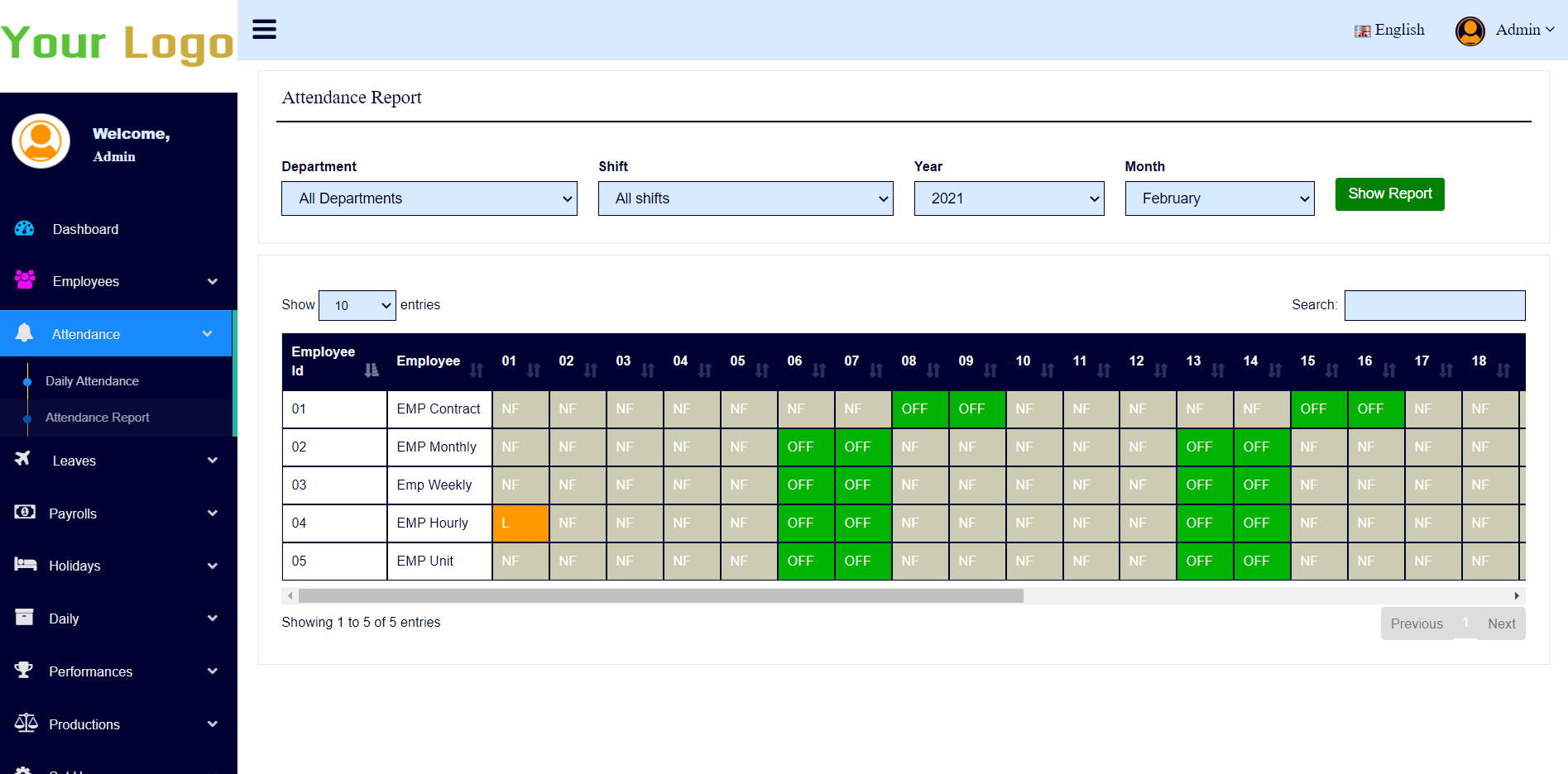Attendance System